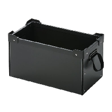 【PD-BOX2BK】プラダン製マルチ収納ケース