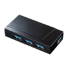 【USB-3H417BK】【在庫処分セール】USB3.1 Gen1 4ポートハブ