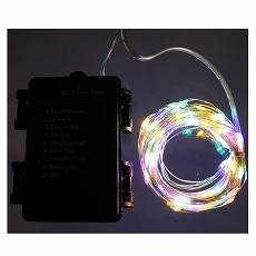 【EM-BBLED-RGB-10M】電池式LEDｲﾙﾐﾈｰｼｮﾝ 4色 10m
