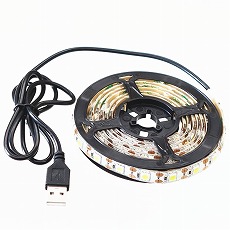 【TPLED2m-WH】USBテープLED ホワイト(2m)