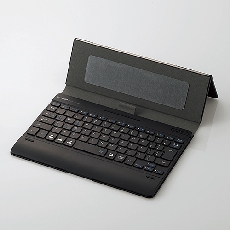 【TK-CAP02BK】タブレットケース一体型Bluetoothキーボード(ブラック)