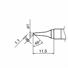 【T36-BC1】こて先 1BC型 FN1010用