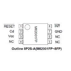 【M62007FP-TF0J】LOW POWER 2OUTPUT SYSTEM RESET IC