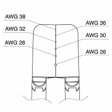 【G4-1603】FT802-81用交換ブレード(AWG26-AWG38)