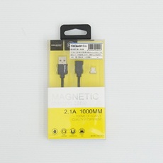 【EM-MCC-MG-1M-BK】【在庫処分セール】マグネット式 MicroUSBケーブル 1m 黒色
