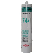 【744 WHITE 310ML】RTV SILICONE 744 WHITE 310ML