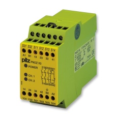 【774-314-PNOZ/X3/110V24V】RELAY SAFETY 3PST-NO 240VAC 8A