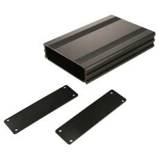 【B2-080BK】ENCLOSURE INSTRUMENT ALUMINIUM BLACK
