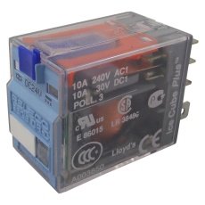 【C7-A20X24D】RELAY DPDT 250VAC 30VDC 10A