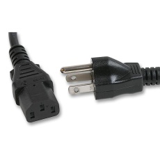 【X-210705A】POWER CORD USA TO IEC 2M 10