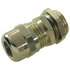【50616ML-F】CABLE GLAND BRASS 9MM M16 SILVER