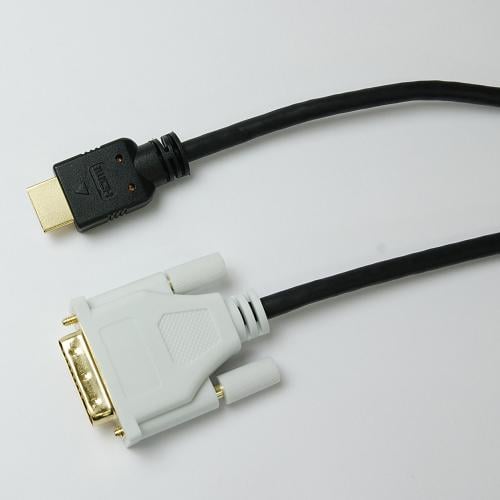 【WDVHD050】DVI-HDMI変換ケーブル 5.0m