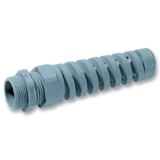 【53111600】CABLE GLAND SPIRAL M12 GREY PK100