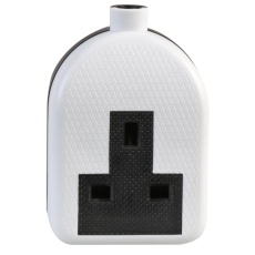 【0138-W】SOCKET EXTENSION 1WAY RUBBER WHITE