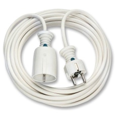 【1168440】EXTENSION LEAD SCHUKO WHITE 5M