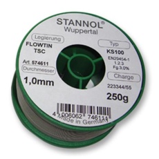 【574601】SOLDER WIRE KS100 0.3MM 250G