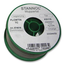 【574001】SOLDER WIRE KS115 0 3MM 250G