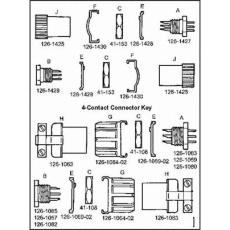 【126-196】CIRCULAR CONNECTOR RECEPTACLE 7 POSITION PANEL