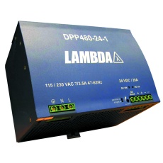 【DPP480-48-1】AC-DC CONVERTER DIN RAIL 1 O/P 480W 10A 48V