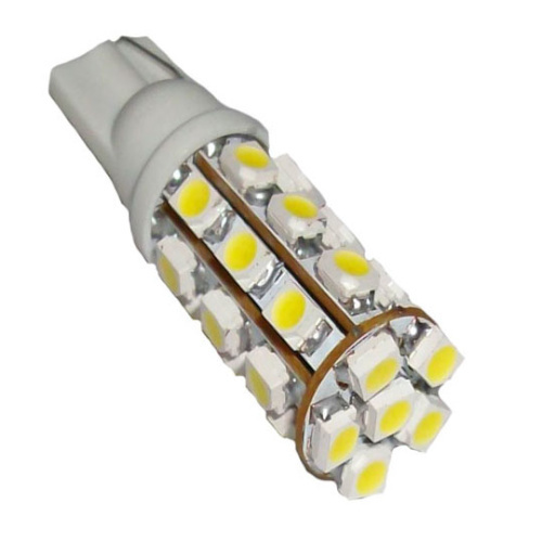 【T10-WG-027W3528】T10 カー用LED(2個入り ホワイト)