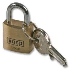 【K12520】PADLOCK BRASS PREM 20MM