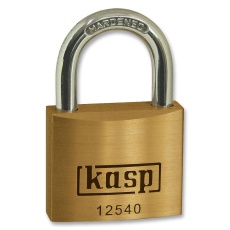 【K12540D】PADLOCK BRASS PREM 40MM