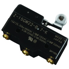 【Z-15GW22-B7-K】MICROSWITCH ROLLER LEVER SPDT 15A 250V