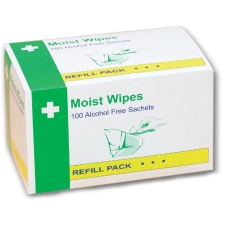 【D5218】WIPES ALCOHOL FREE WOUND PK100