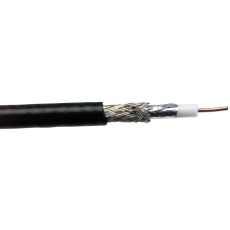 【7805-010-100】COAXIAL CABLE RG-174 100FT BLACK