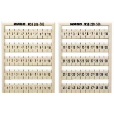 【209-666】TERMINAL BLOCK MARKER 1 TO 50