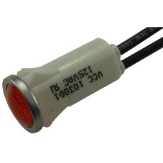 【1030D1.】LAMP INDICATOR NEON RED 125V