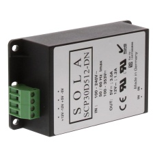【SCP30D512-DN】AC-DC CONVERTER DIN RAIL 2 O/P 30W 5V 12V