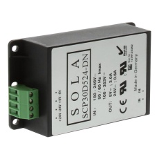 【SCP30D524-DN】AC-DC CONVERTER DIN RAIL 2 O/P 30W 5V 24V