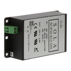 【SCP30S12-DN】AC-DC CONVERTER DIN RAIL 1 O/P 30W 2.5A 12V