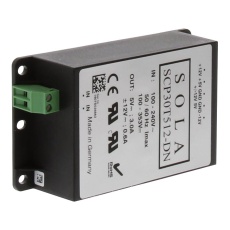 【SCP30T512-DN】AC-DC CONVERTER DIN RAIL 3 O/P 30W 5V 12V -12V