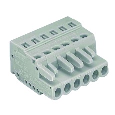 【231-104/026-000/RN01-0000】TERMINAL BLOCK PLUGGABLE 4 POSITION 28-12AWG