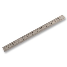 【D00246】RULER S/STEEL 12