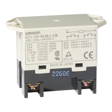 【G7L-2A-BUB-J-CB AC100/120】RELAY DPST-NO 277VAC 25A