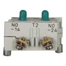 【10250T2】CONTACT BLOCK 2NO 6A SCREW