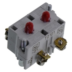【10250T3】CONTACT BLOCK 2NC 6A SCREW