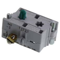 【10250T53】CONTACT BLOCK 1NO 6A SCREW