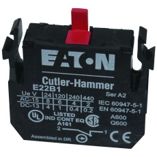 【E22B1】CONTACT BLOCK 1NC 10A SCREW