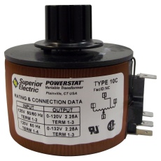 【10C】VARIABLE TRANSFORMER 120V 2.25A