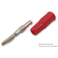 【R921331】CONNECTOR 2MM PLUG RED