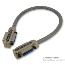 【CIB24-05M】COMPUTER CABLE IEEE-488/GPIB 0.5M GRAY