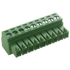【MC420-35009】TERMINAL BLOCK PLUGGABLE 9 POSITION 26-16AWG