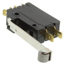 【0E19-00K0】MICROSWITCH ROLLER LEVER DPDT 15A 250V