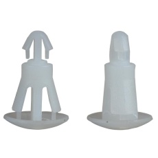 【D01457】PCB SPACER SUPPORT NYLON66 NATURAL