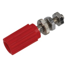 【1482-102】BINDING POST 15A #8-32 SCREW RED