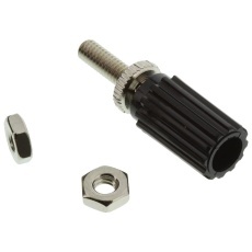 【1482-103】BINDING POST 15A #8-32 SCREW BLACK